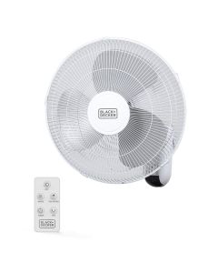 BLACK+DECKER(TM) WACBFWL16R 16IN OSC WALL FAN W/RMT